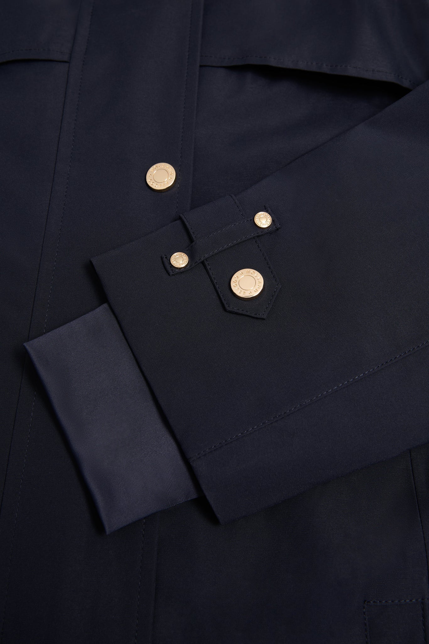 Folgate Rain Coat (Ink Navy)