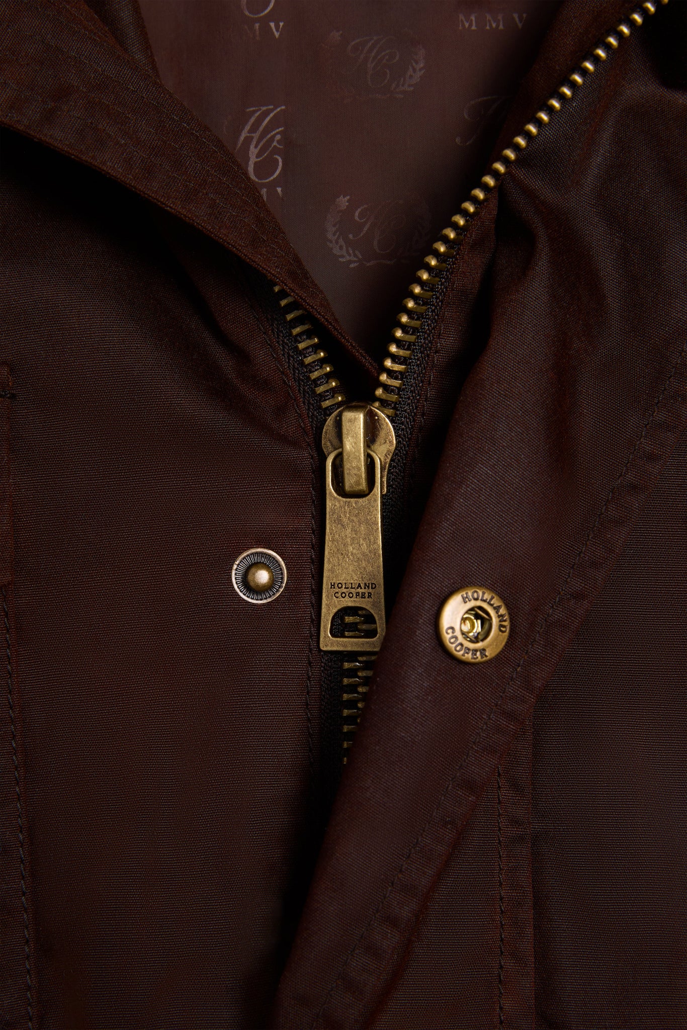 Four Pocket Wax Jacket (Chocolate)