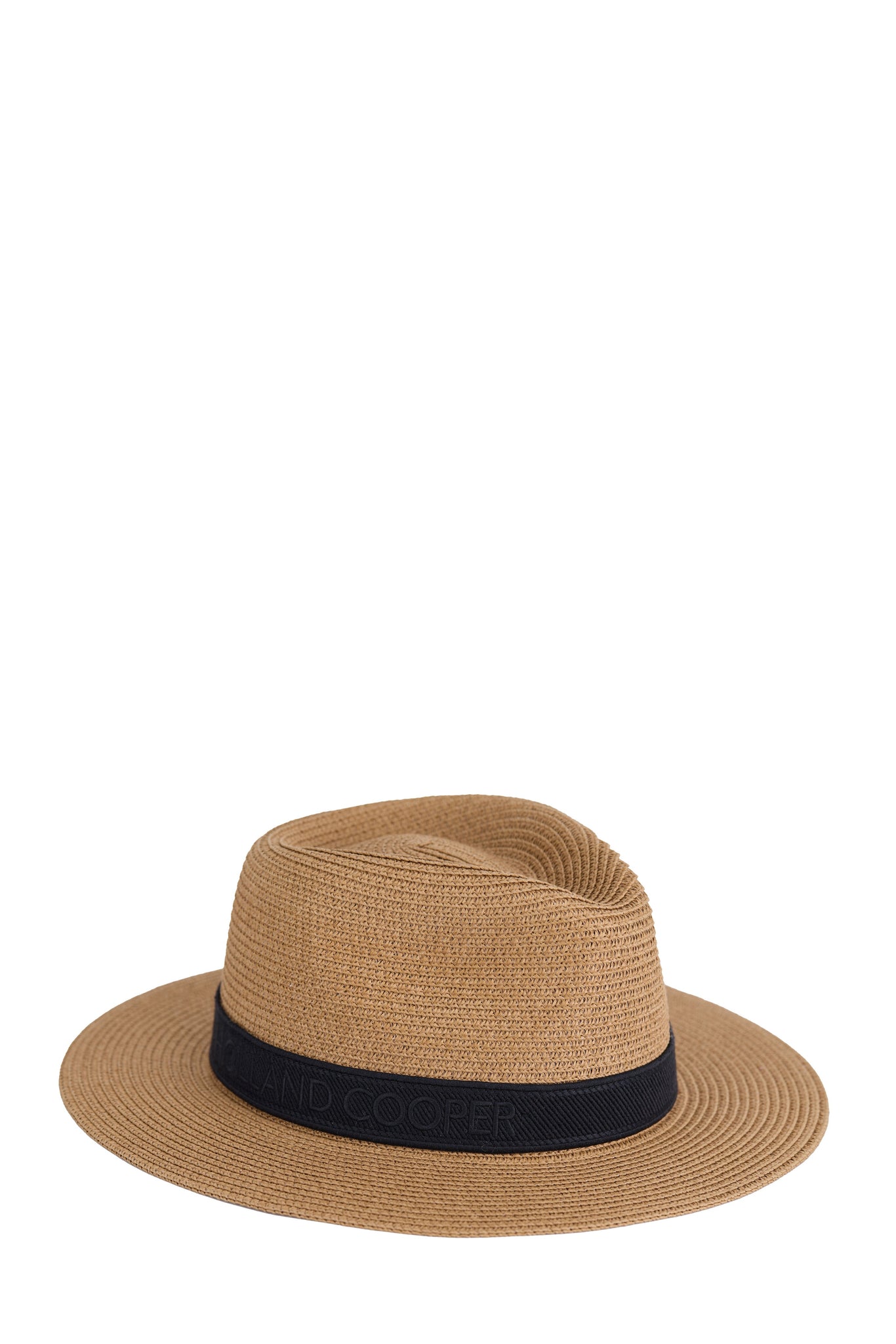 Francesca Hat (Camel Tonal Black)