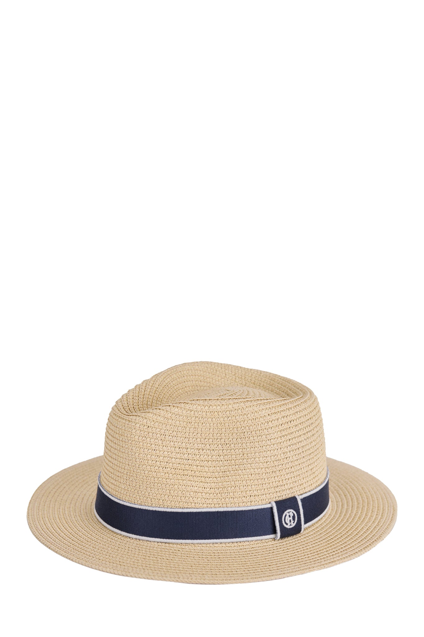 Francesca Hat (Natural Navy)