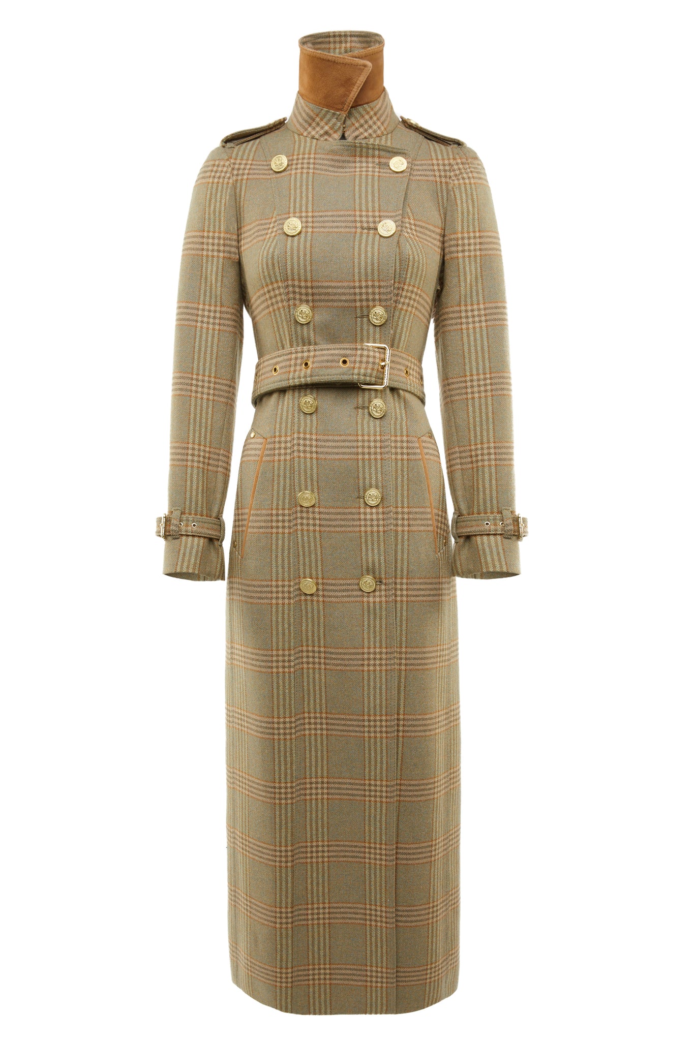 Full Length Marlborough Trench Coat (Leveret)