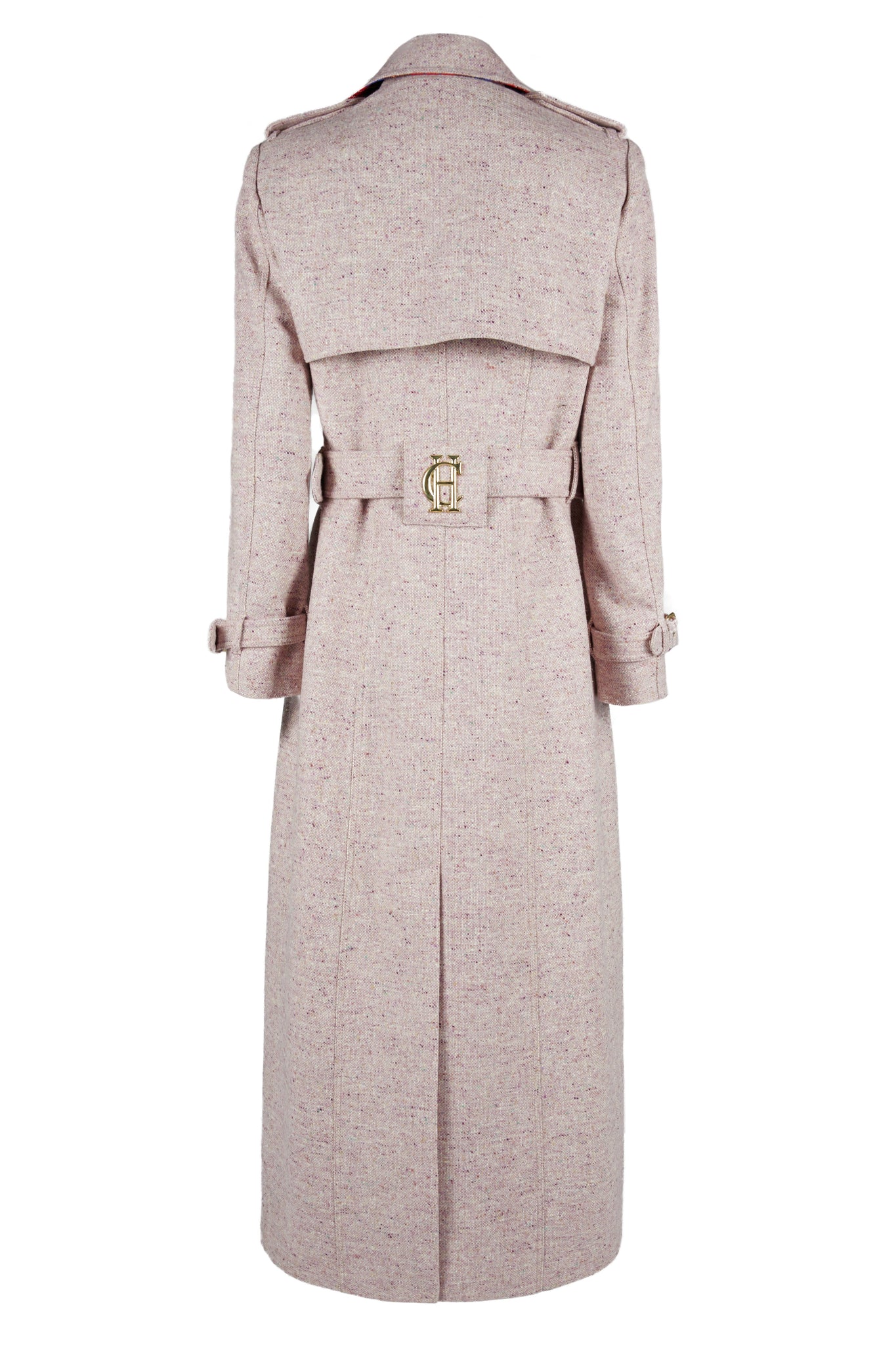 Full Length Marlborough Trench Coat (Anniversary Pink)