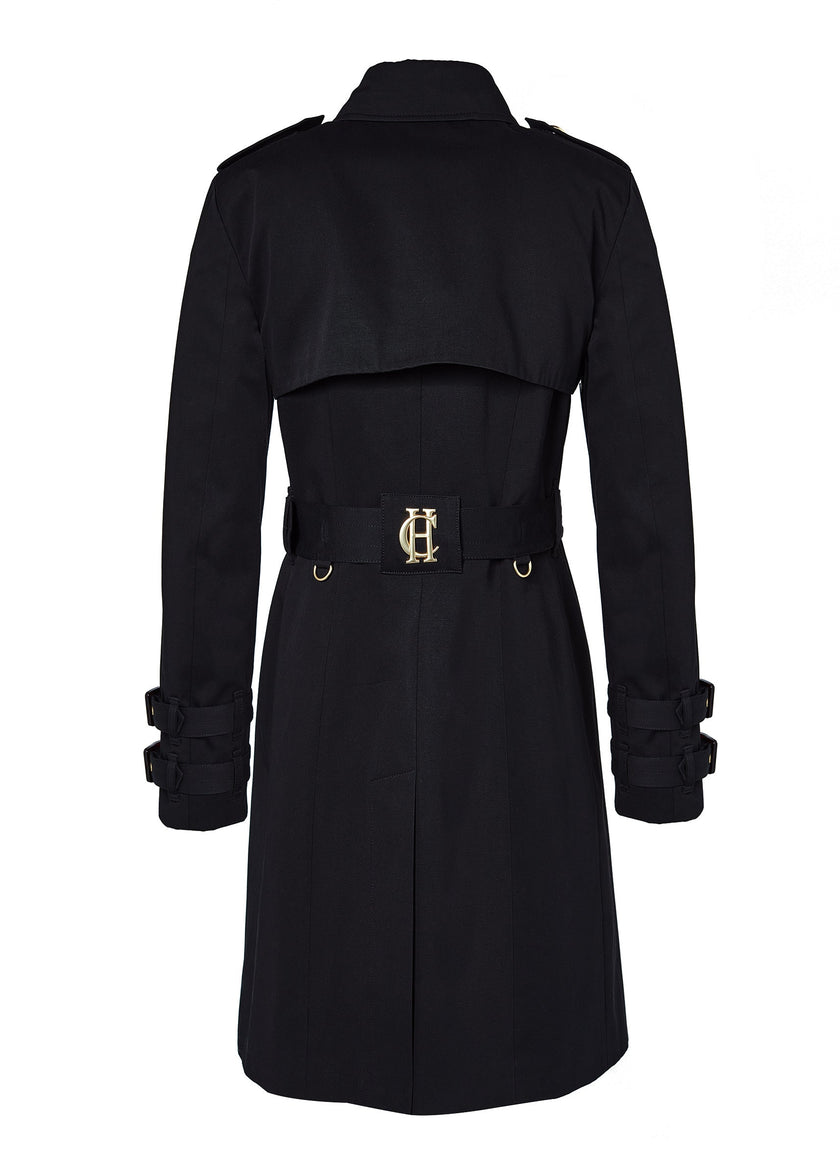 Gatcombe Trench Coat (Black)