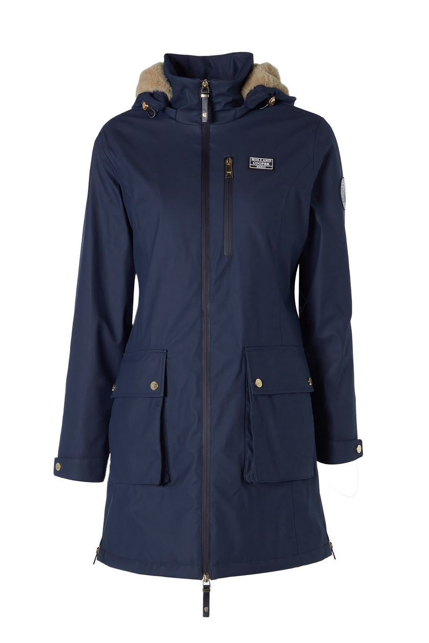 Brecon Winter Rain Coat (Ink Navy)