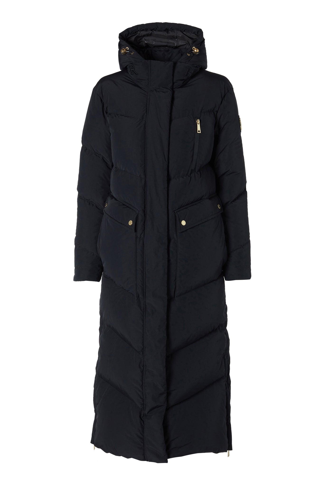 Dakota Longline Down Coat (Black)