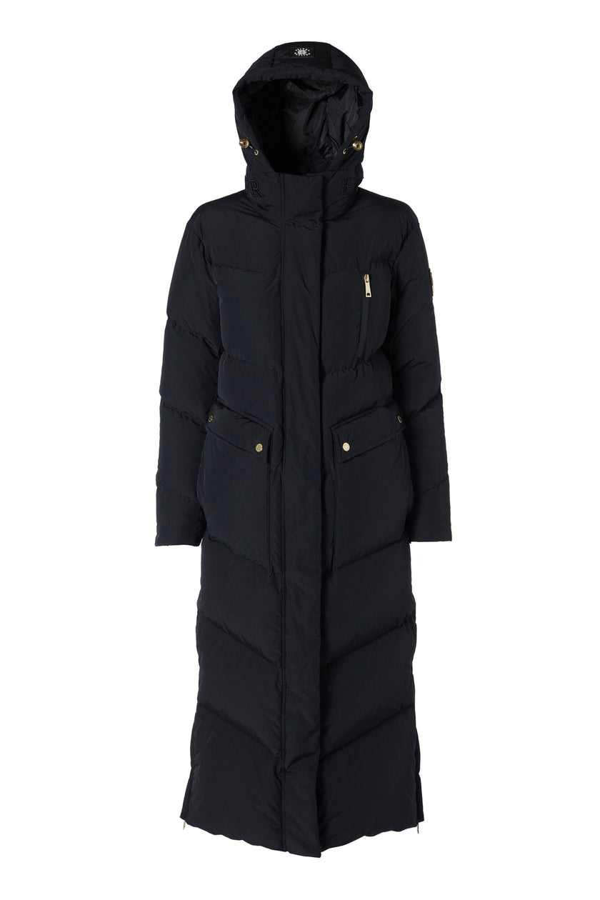 Dakota Longline Down Coat (Black)