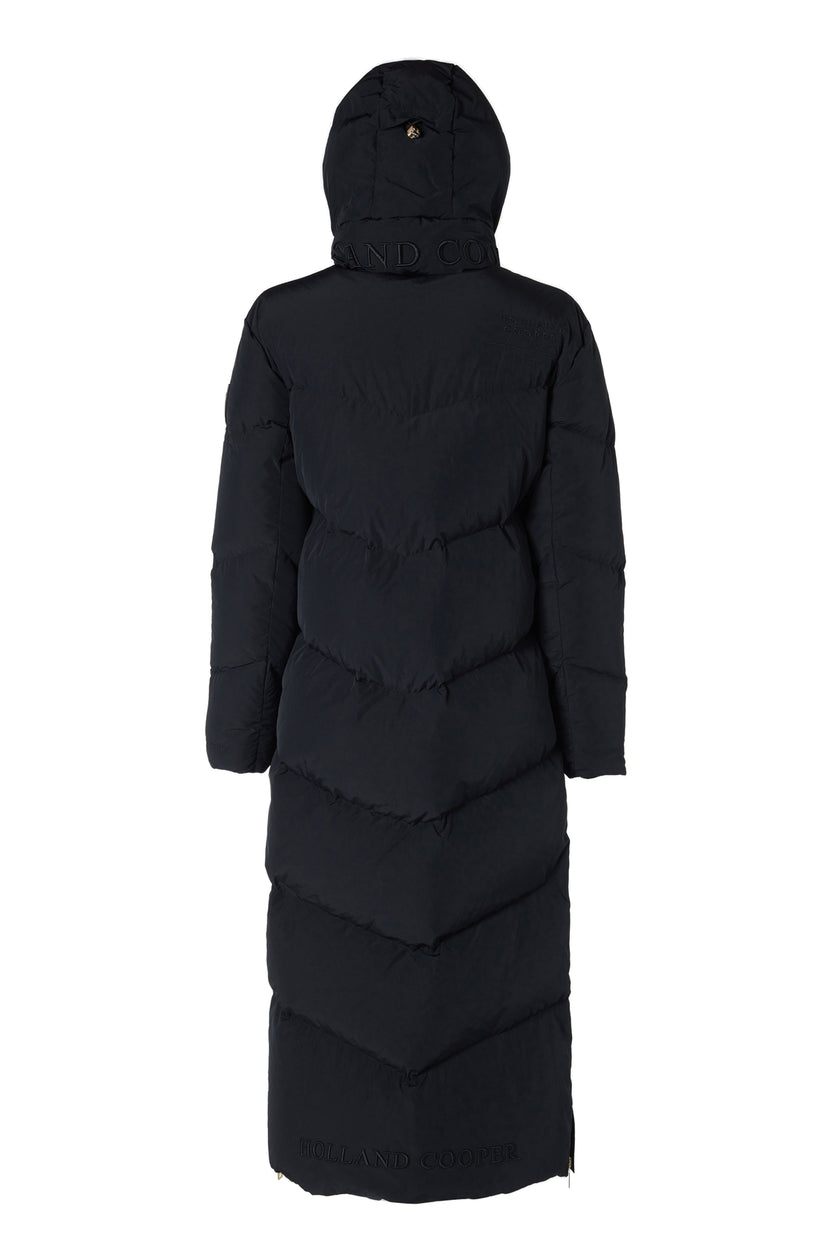 Dakota Longline Down Coat (Black)