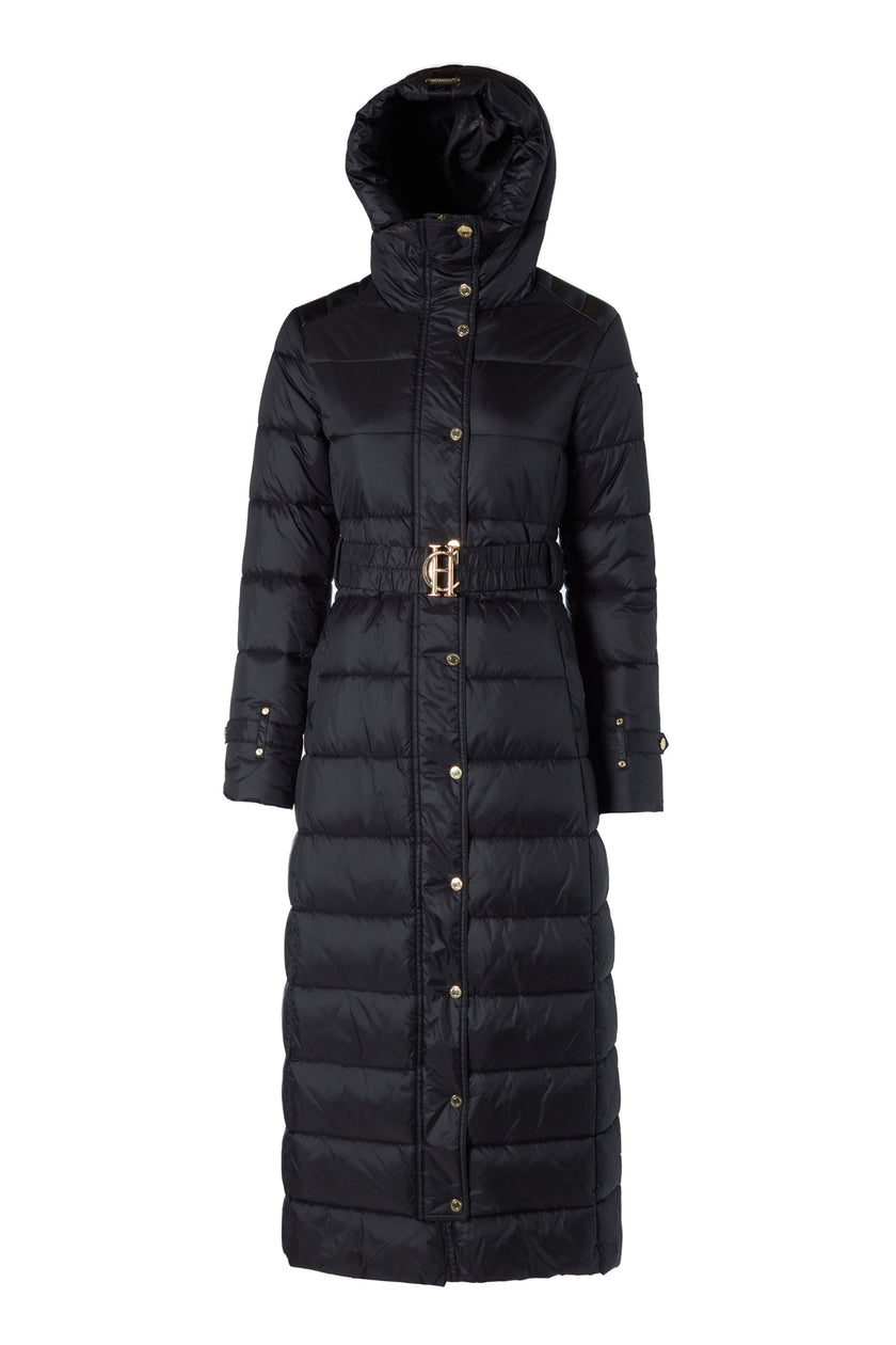 The Arosa Longline Coat (Black)