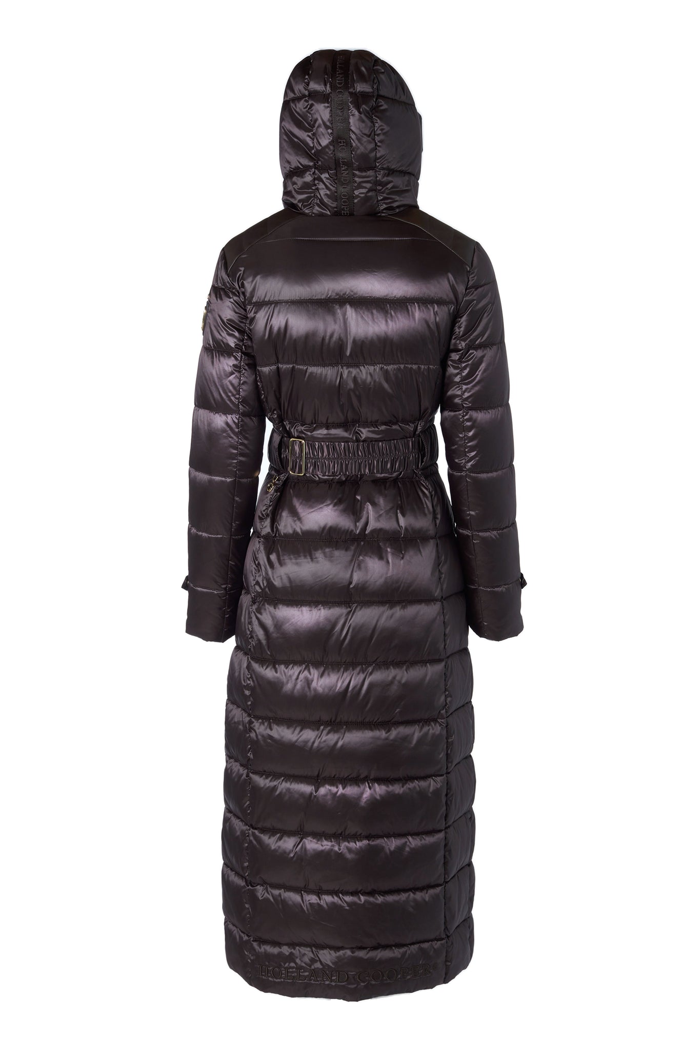 The Arosa Longline Coat (Chocolate)