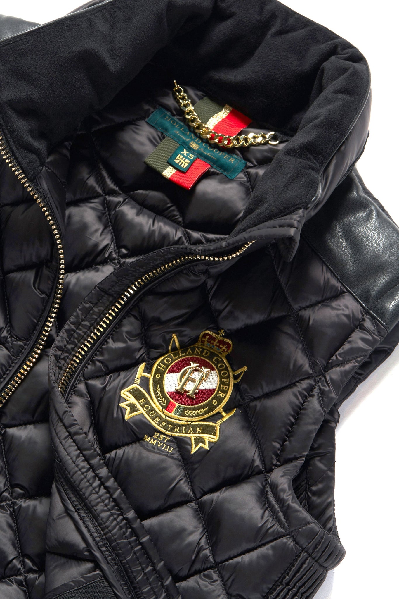 Diamond Quilt Classic Gilet (Black)