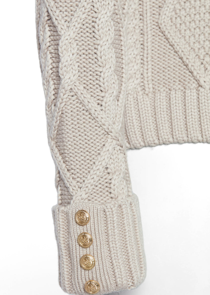 Noveli Cable Knit (Taupe)