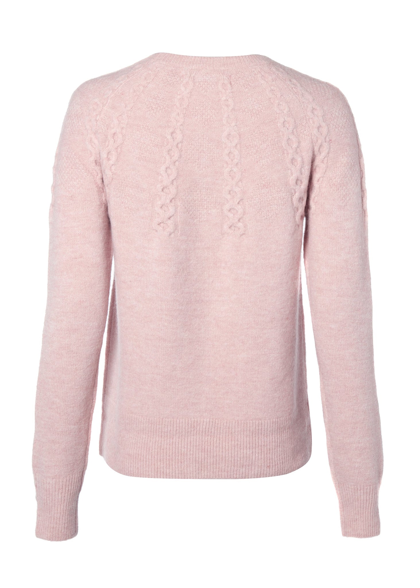 Astoria Half Cable Knit (Blush Pink)