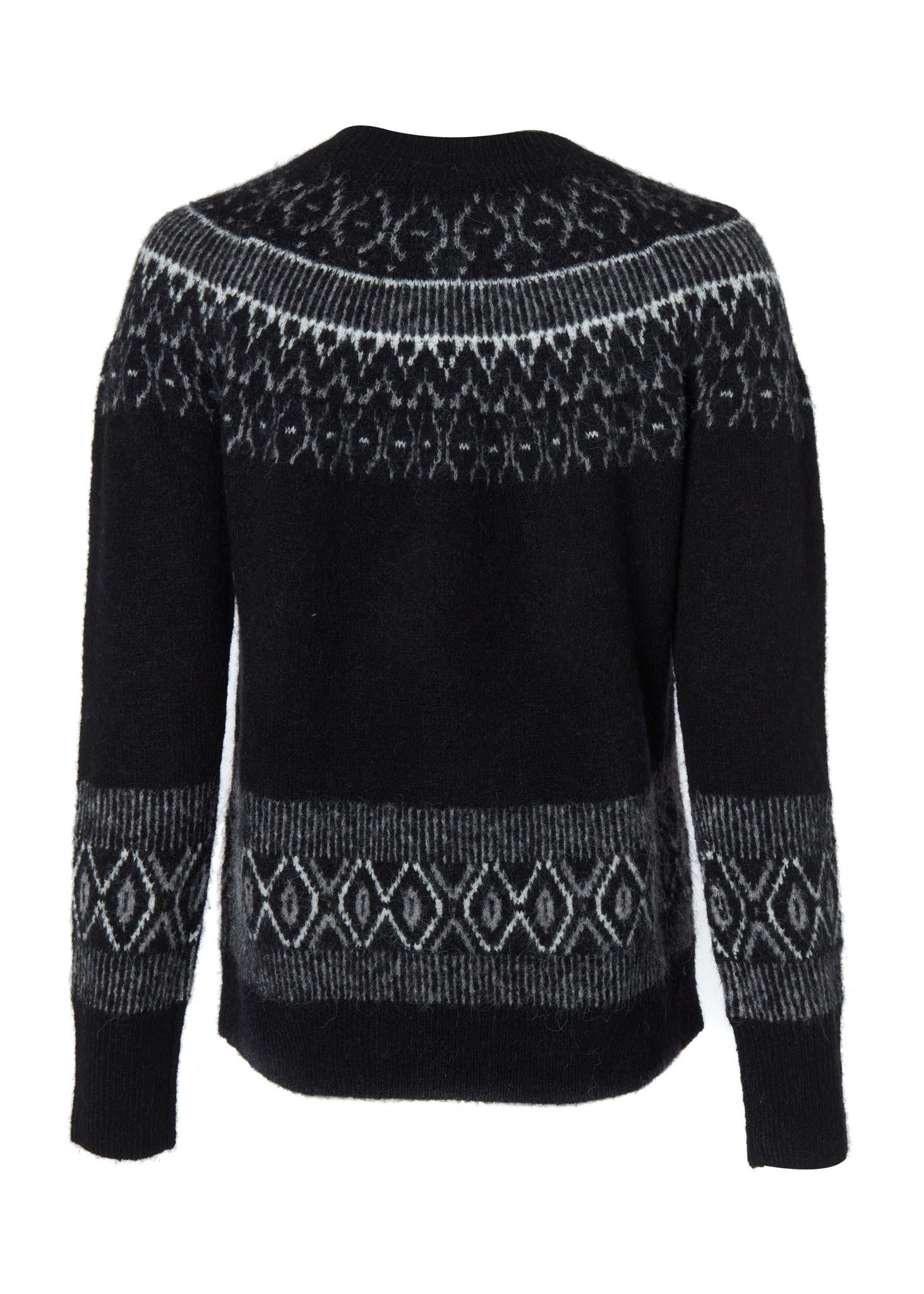 Longhope Fairisle Knit (Black)