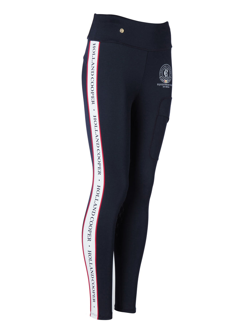 Heritage Panel Legging (Ink Navy)