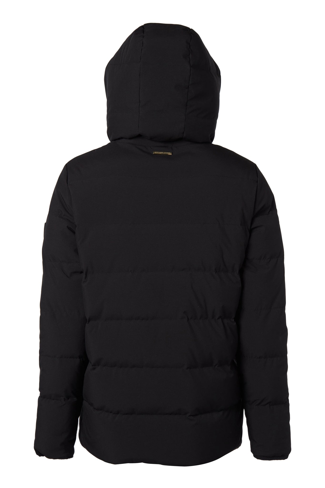 Hambury Reversible Down Puffer (Black Houndstooth)