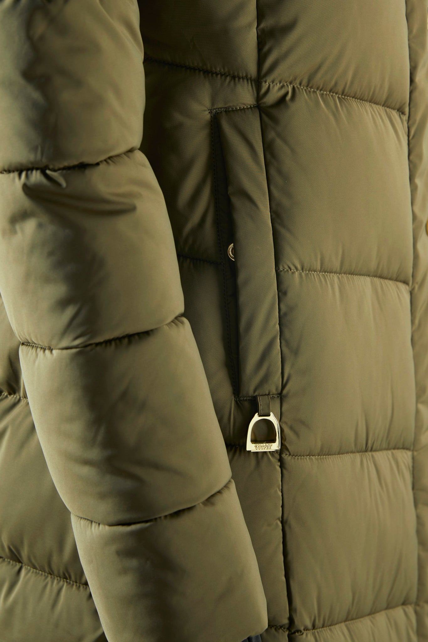 Glacier Full Length Puffer (Khaki)