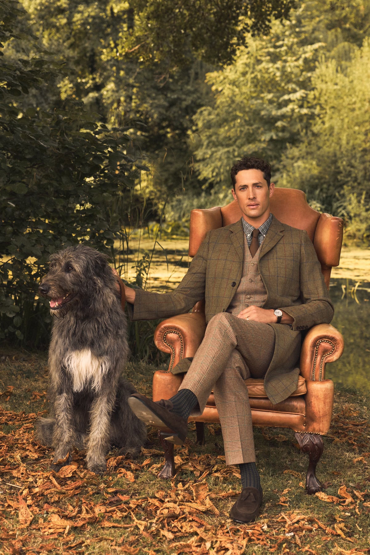 The Cheltenham Coat (Glen Green)
