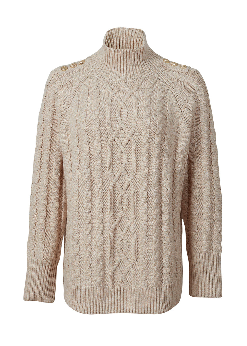 Greenwich Cable Knit (Oatmeal)