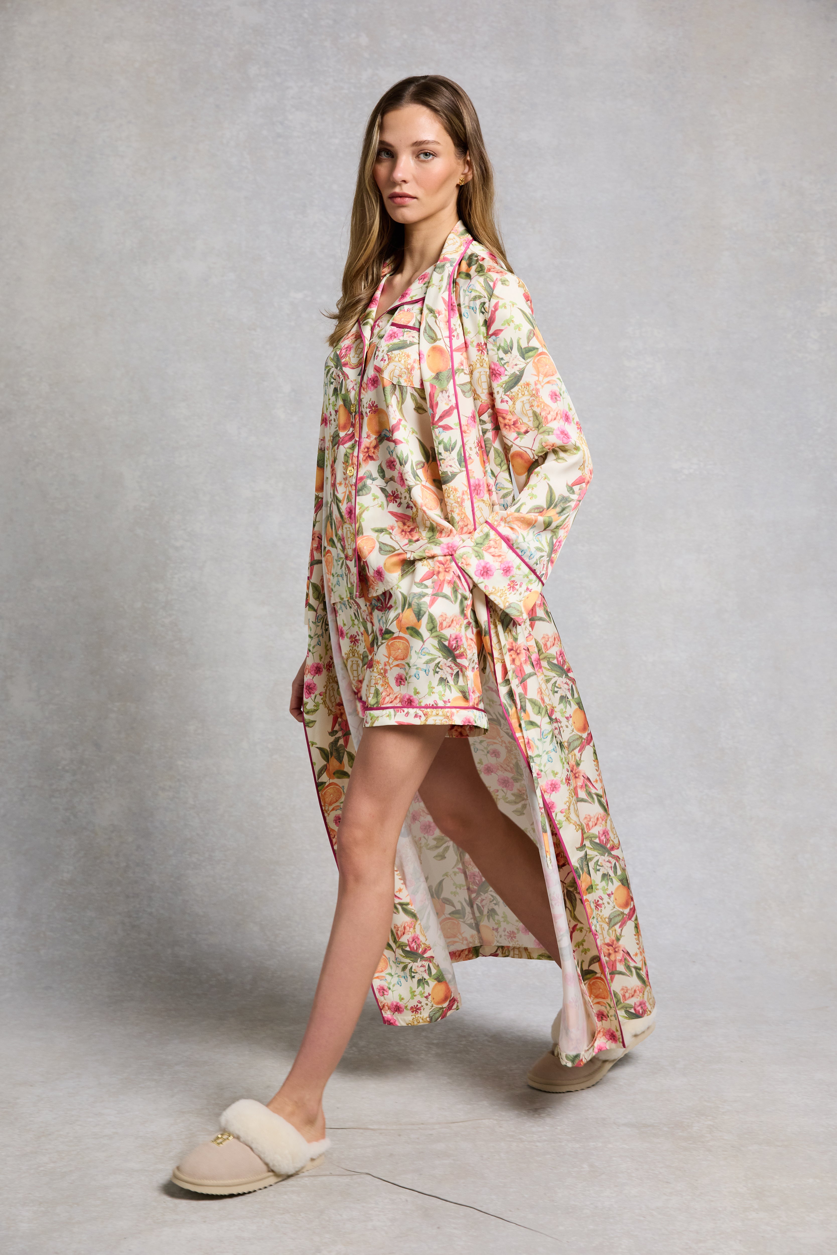 Satin Robe (The Orangery) – Holland Cooper US