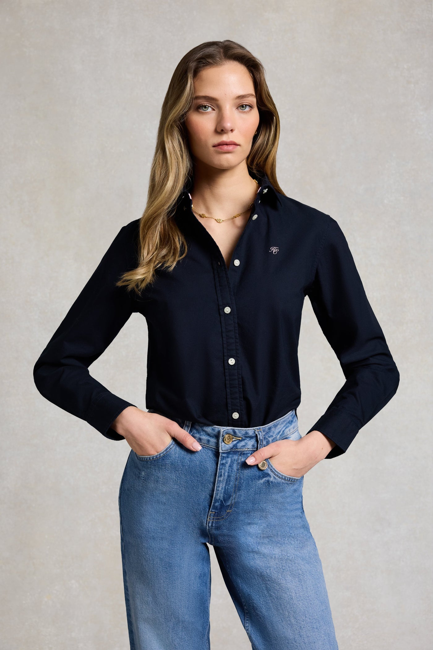 Oxford Shirt (Ink Navy)