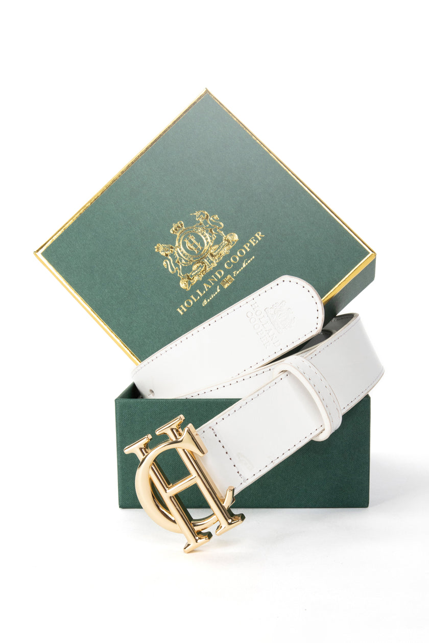 HC Classic Belt (White Gold)