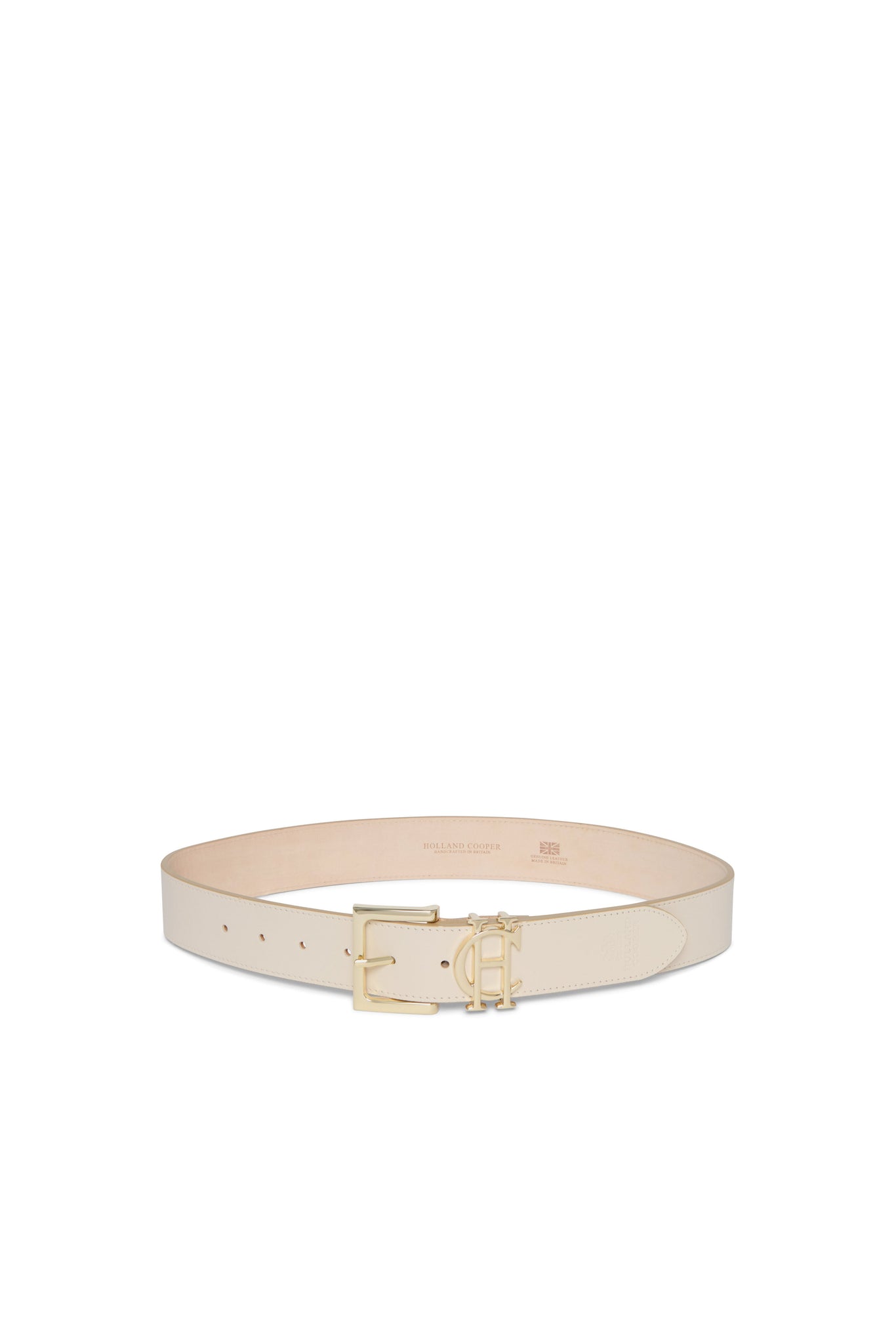 HC Classic Logo Belt (Putty Leather)