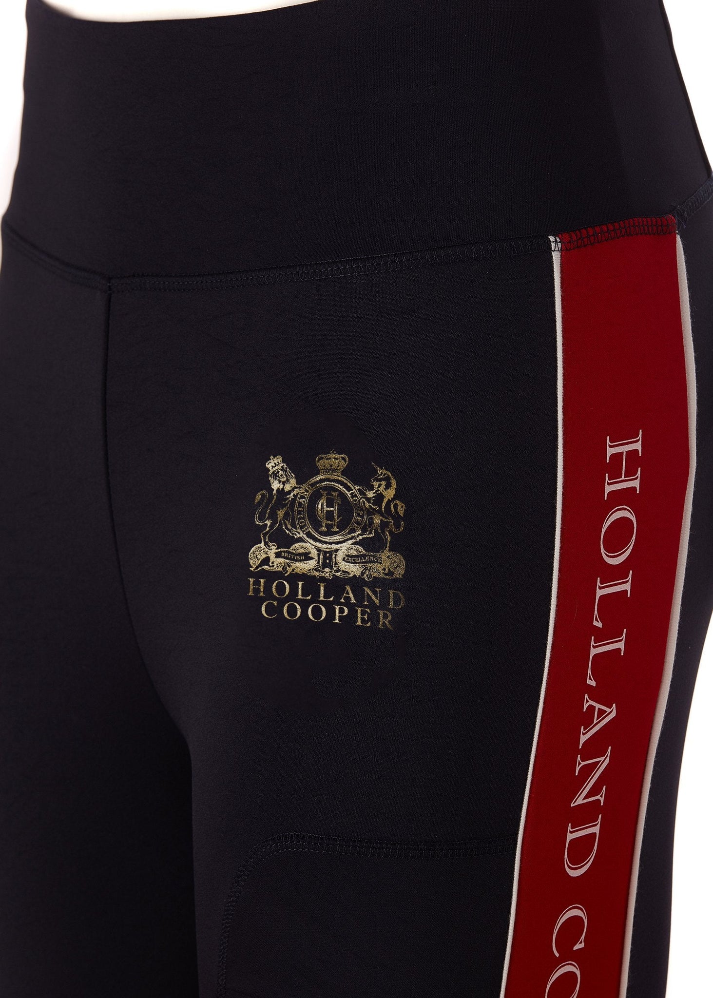 Tour Panel Leggings (Ink Navy Red)