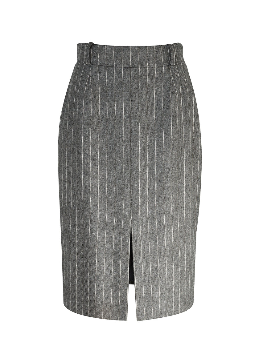 The Soft Grey Pinstripe Suit