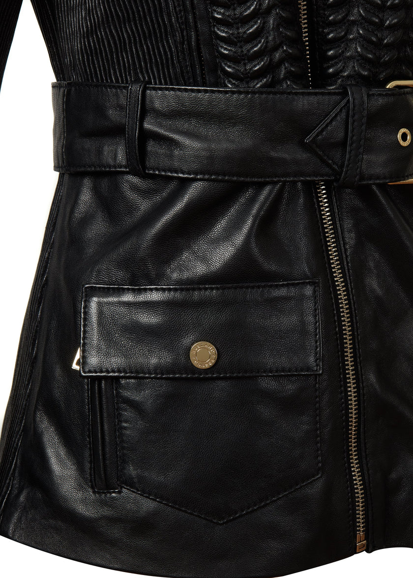 Chelsea Biker Jacket (Black)