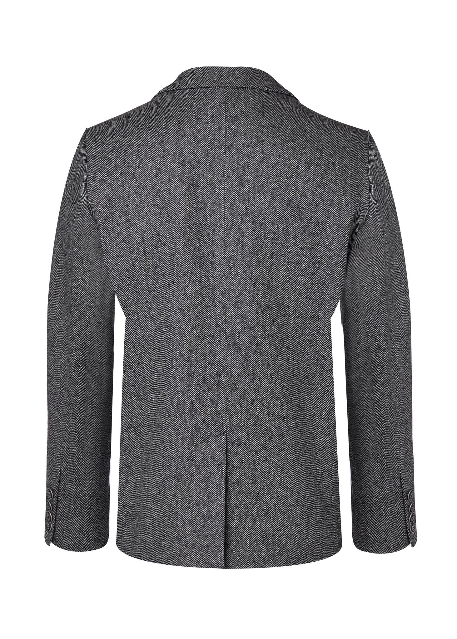 The Single Breasted Blazer (Mono Herringbone)