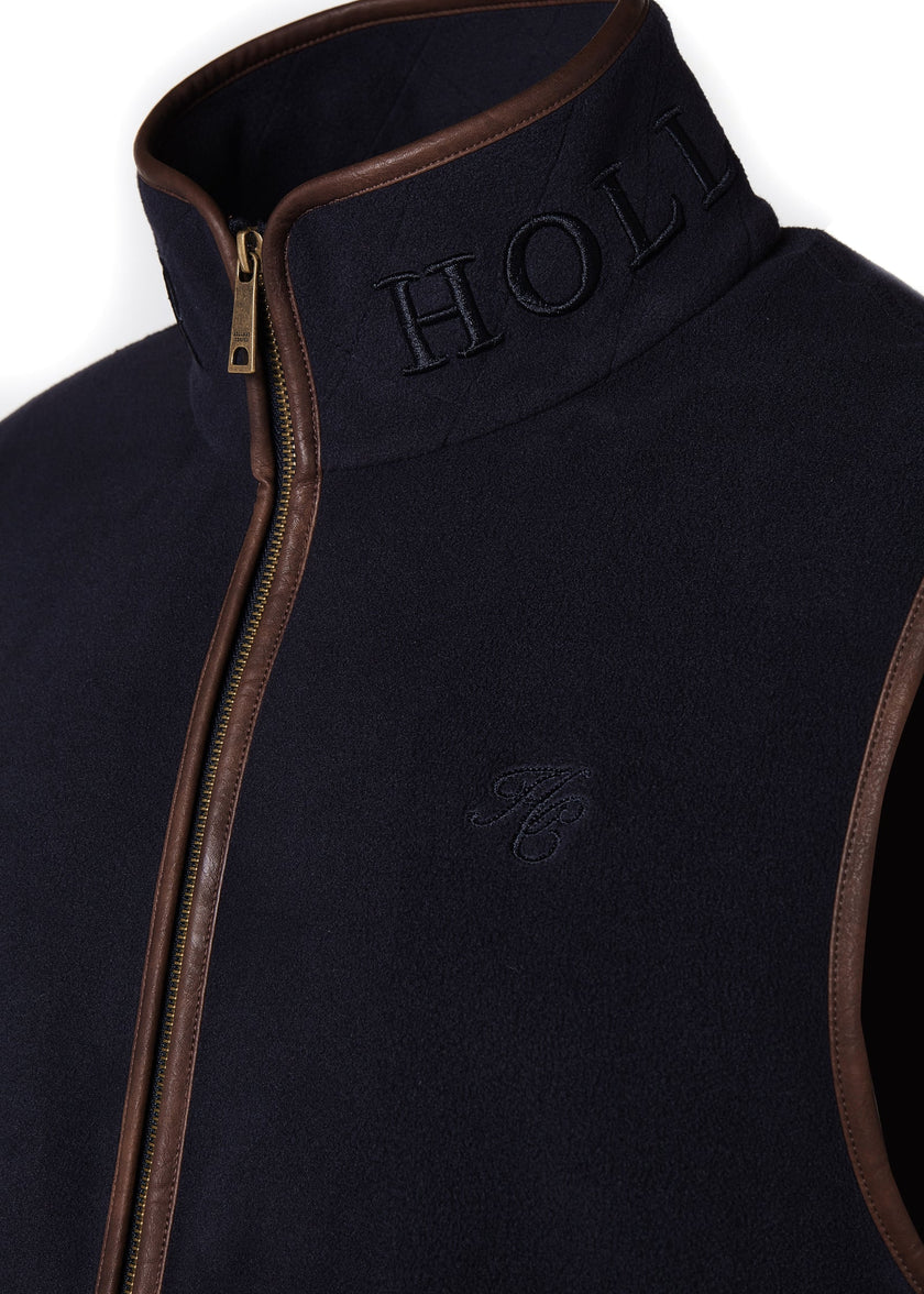 Country Fleece Gilet (Ink Navy)