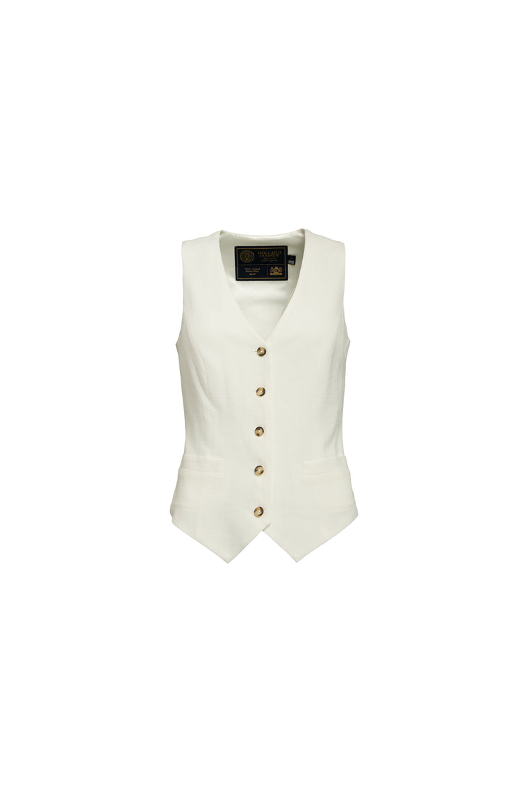 The Oyster Linen Suit