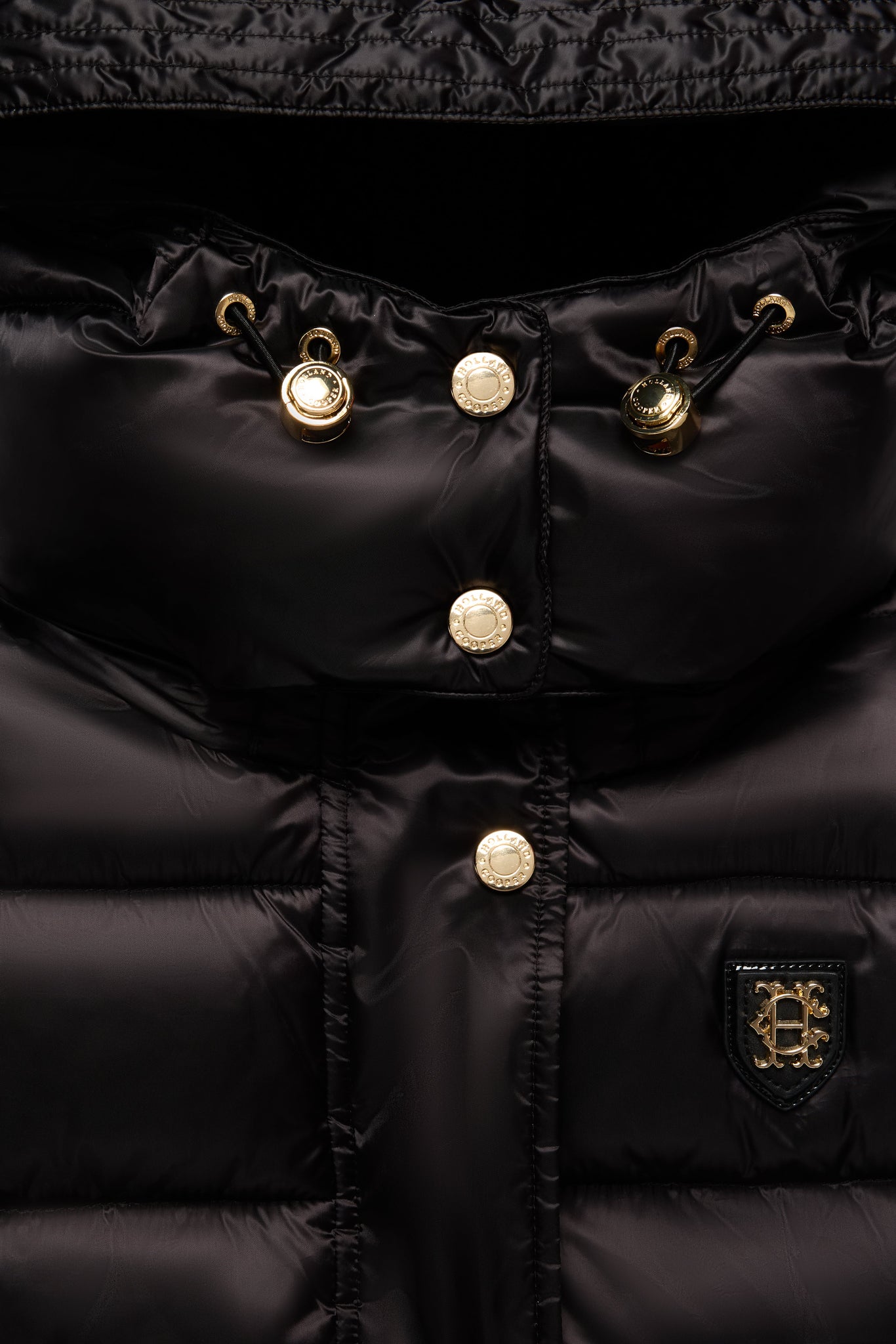 Harlow Sherpa Gilet (Deep Black)