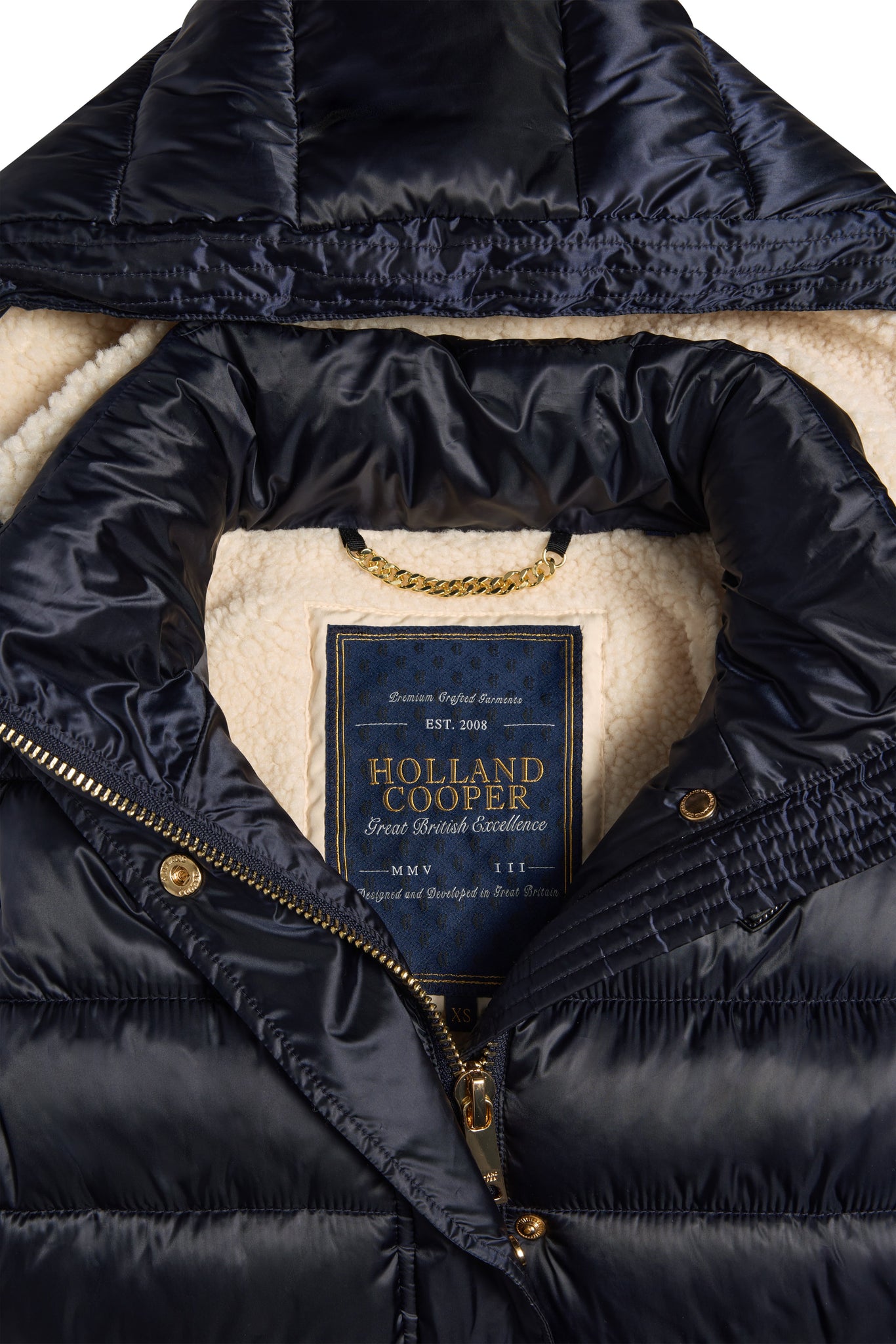 Harlow Sherpa Gilet (Ink Navy)