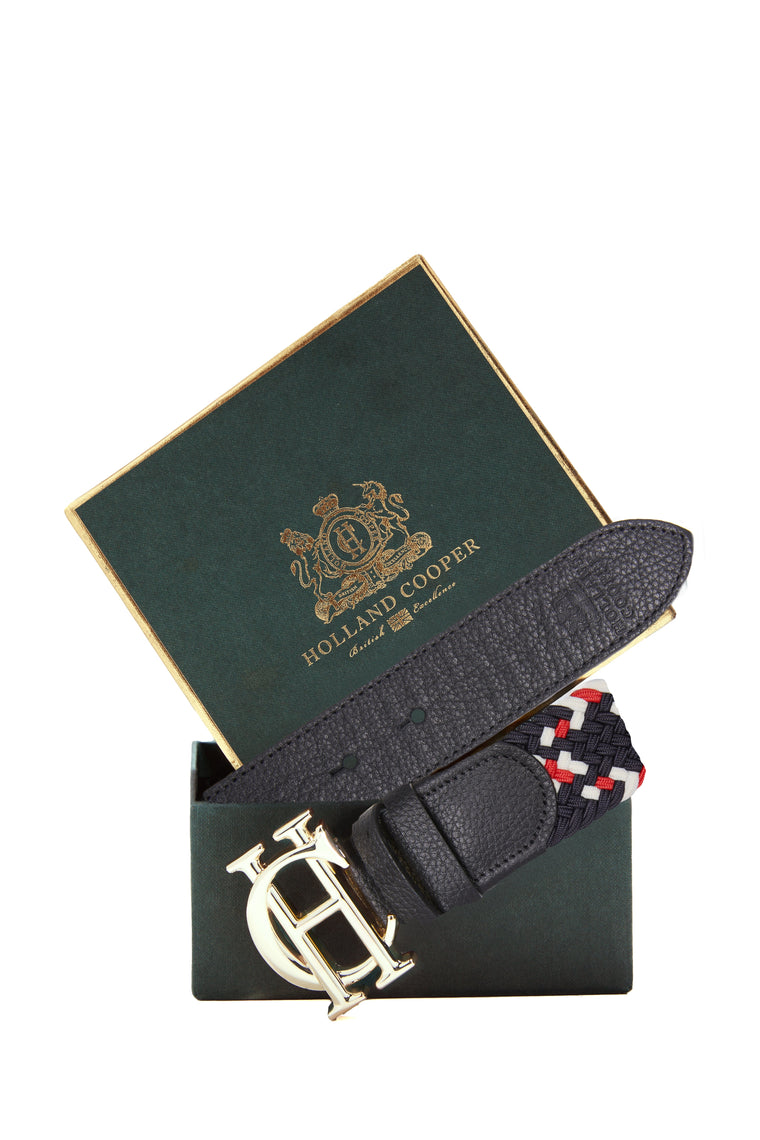 HC Heritage Belt (Navy Tricolour)