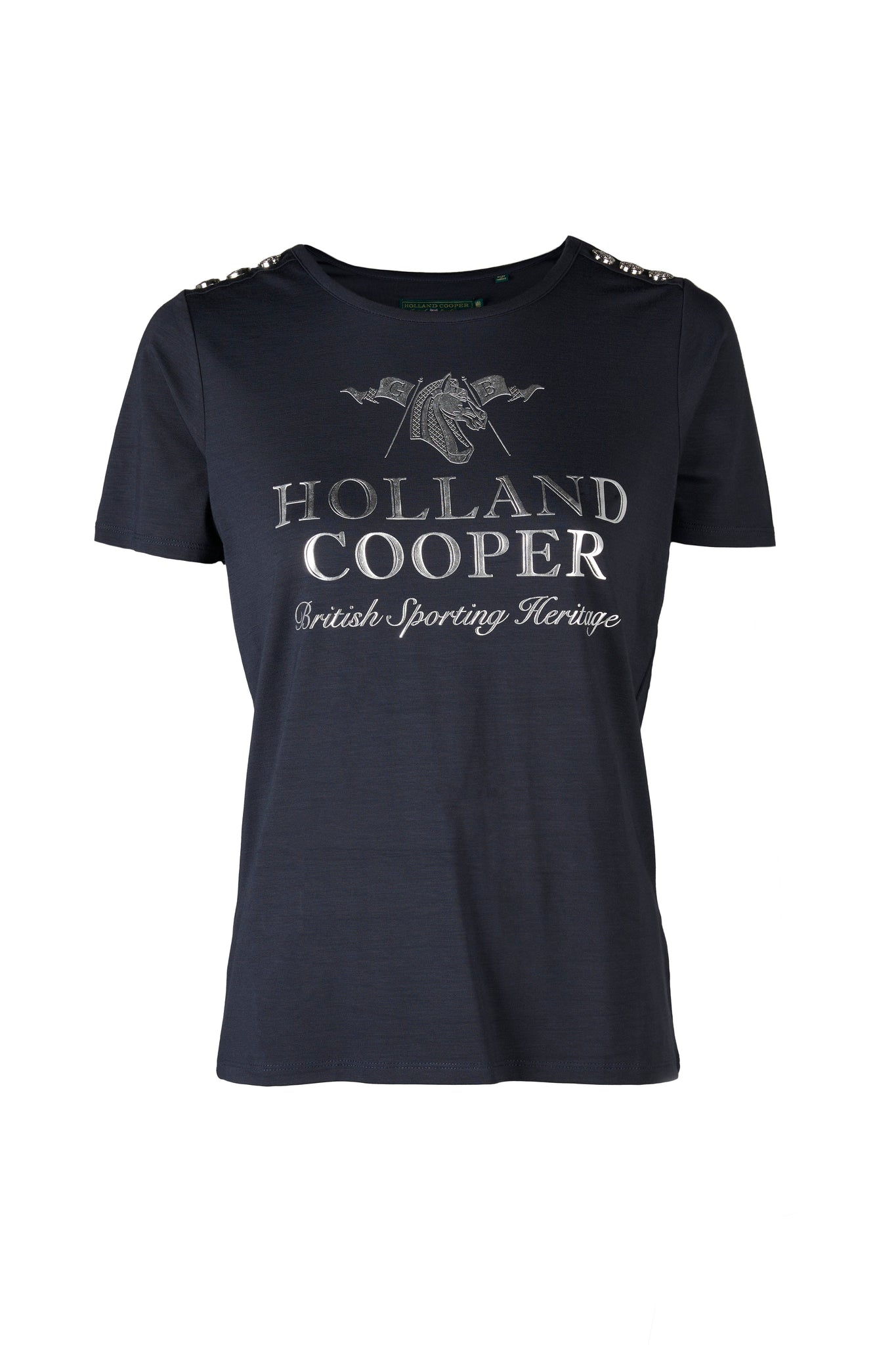 Hickstead Logo Tee (Ink Navy)