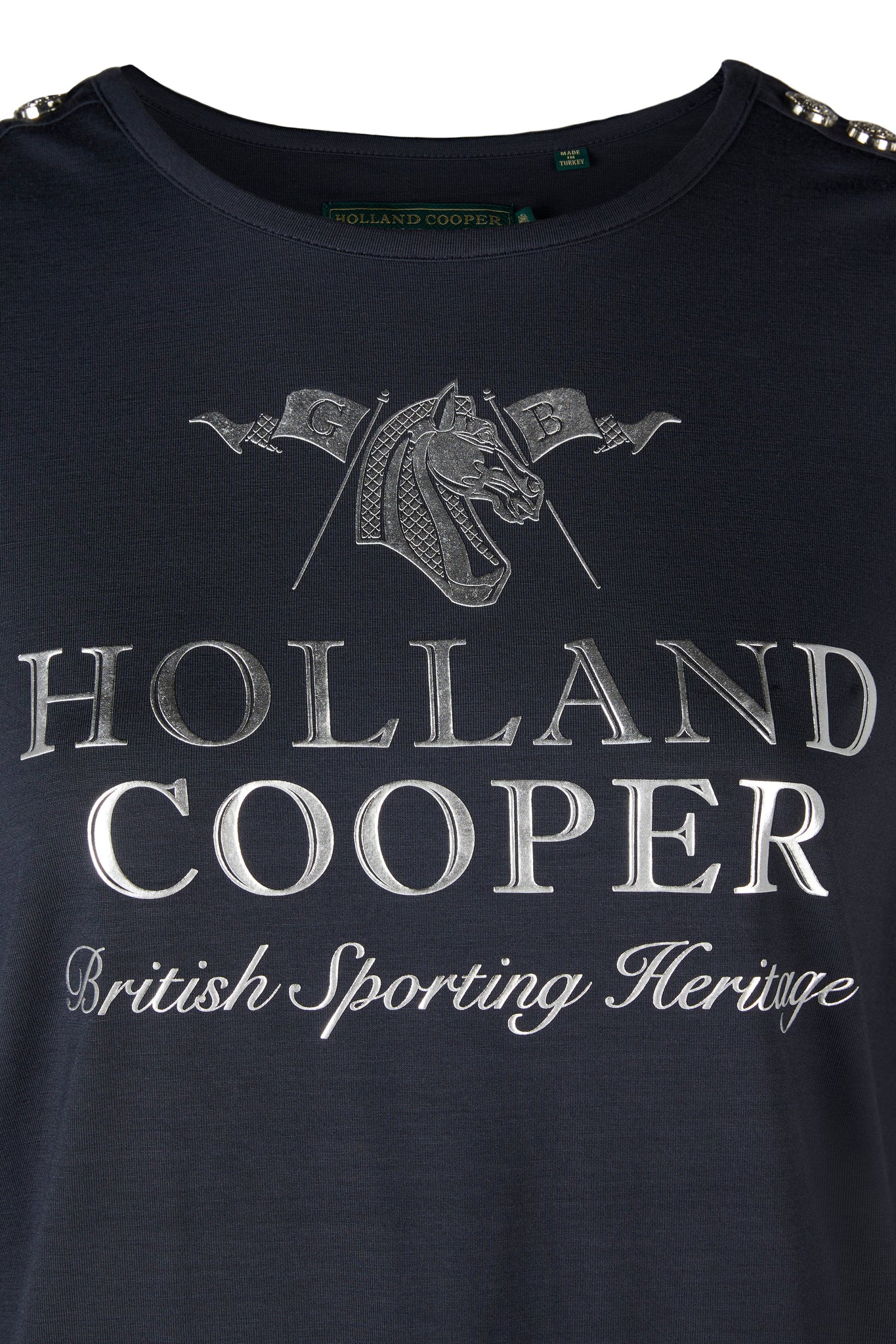 Hickstead Logo Tee (Ink Navy)