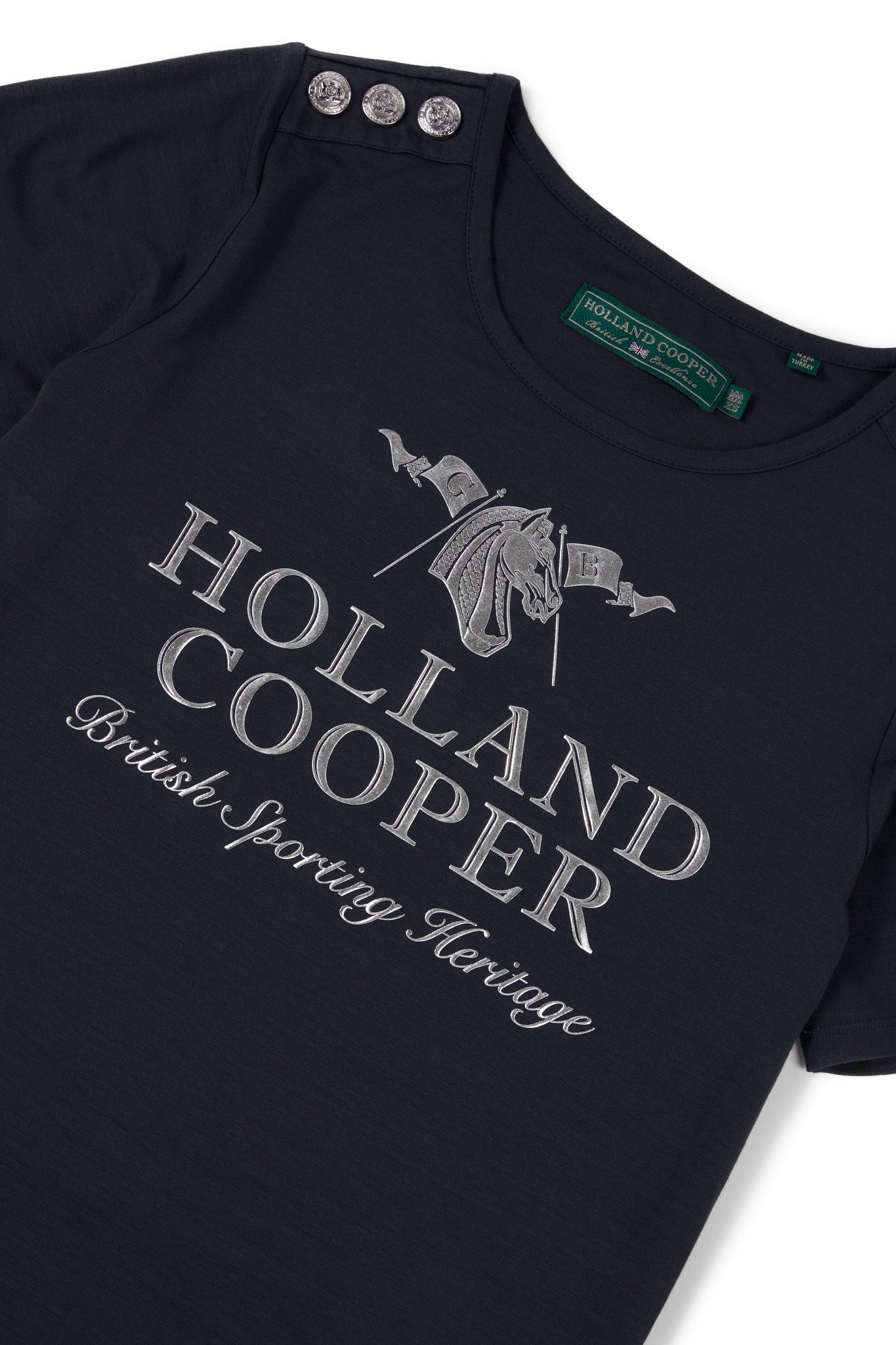 Hickstead Logo Tee (Ink Navy)