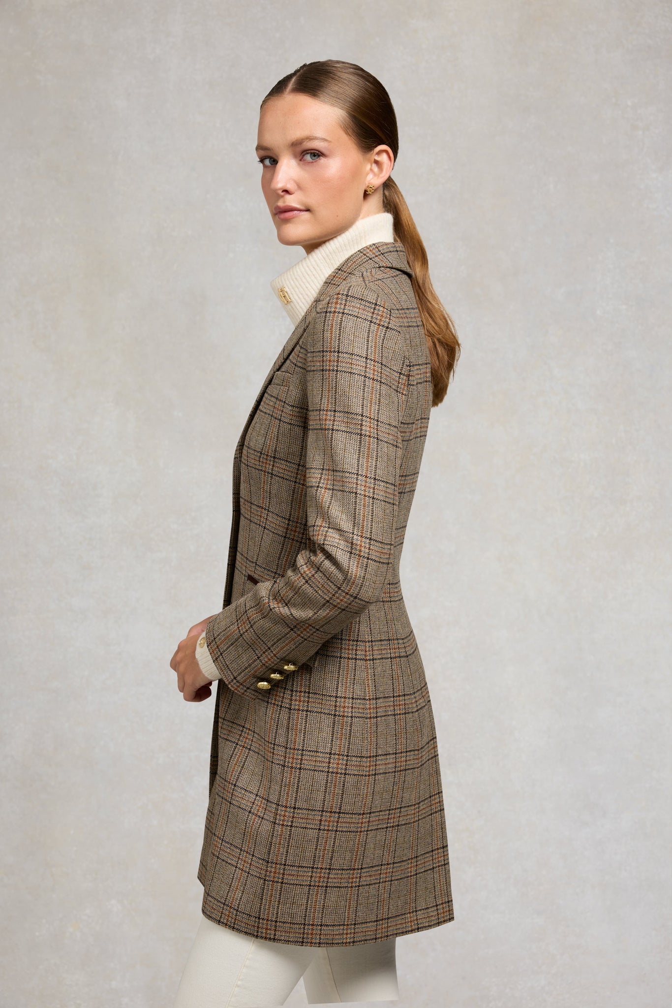 Highgrove Coat (Bourbon Tweed)