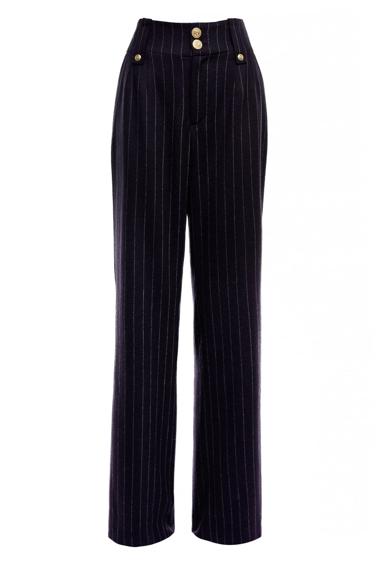 The Navy Chalk Pin Stripe Suit