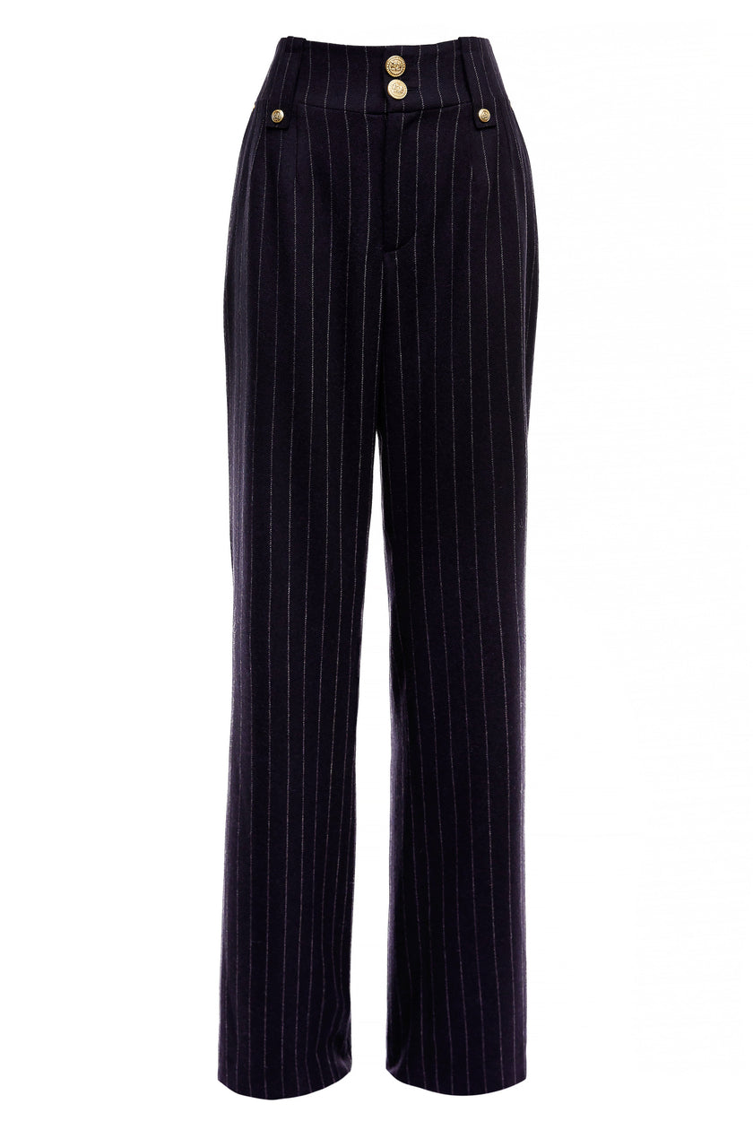 The Navy Chalk Pin Stripe Suit