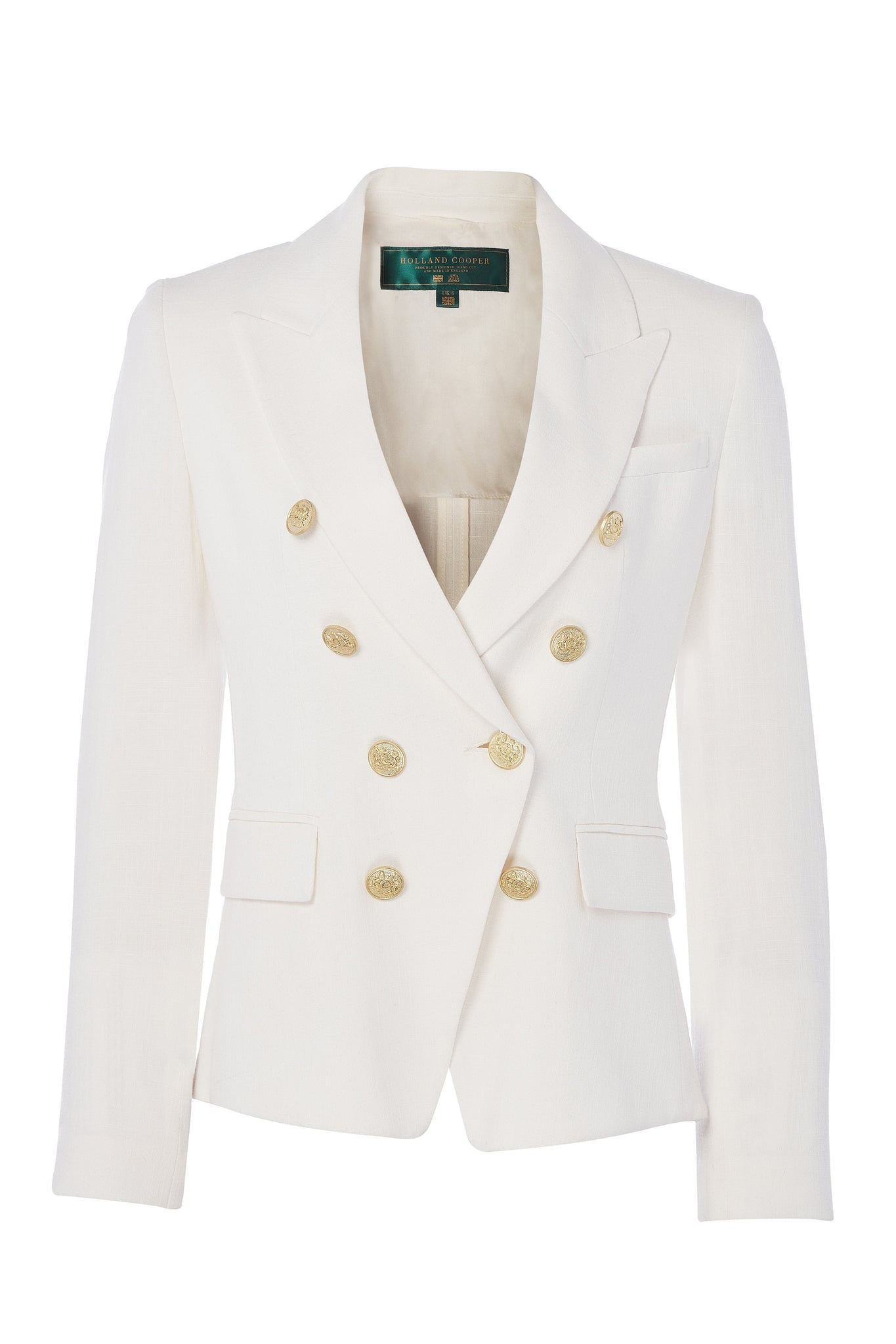 The Oyster Linen Suit