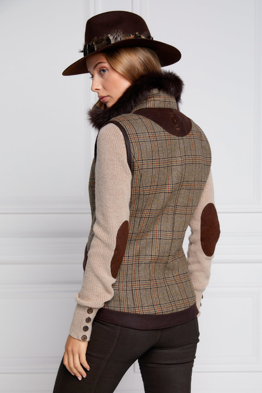 Aviator Gilet (Bourbon Tweed)