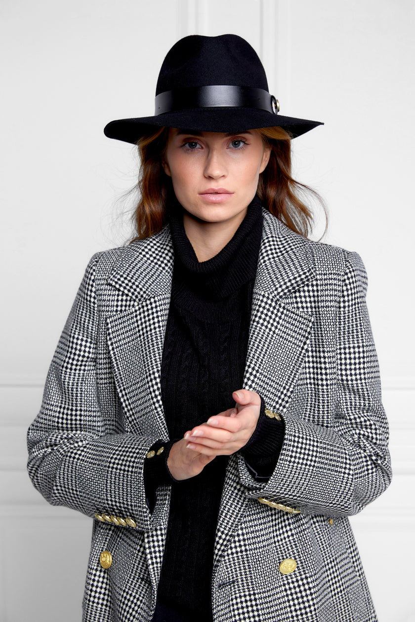 Trilby Hat (Black)