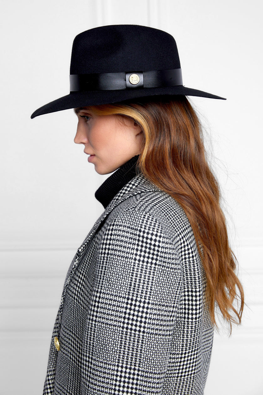 Trilby Hat (Black)