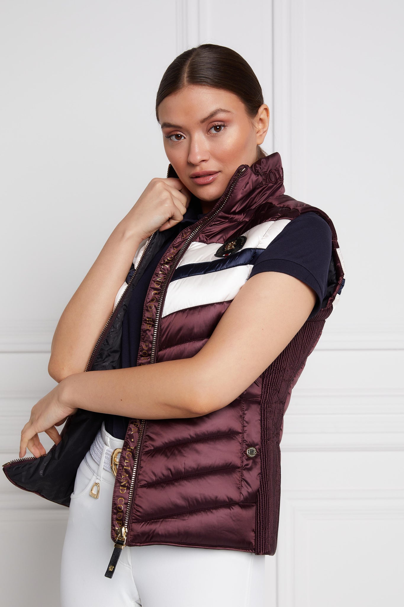 Sports Team Gilet (Mulberry)