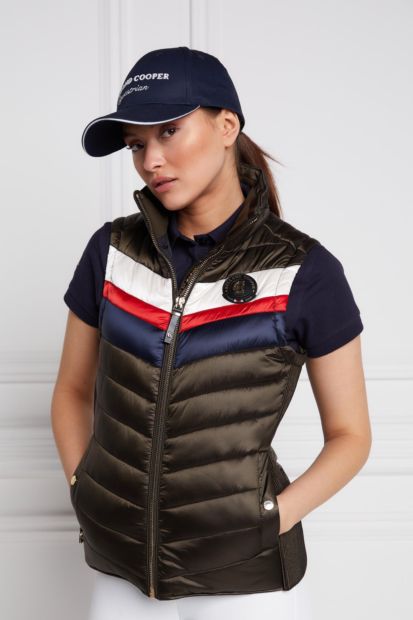 Sports Team Gilet (Khaki)