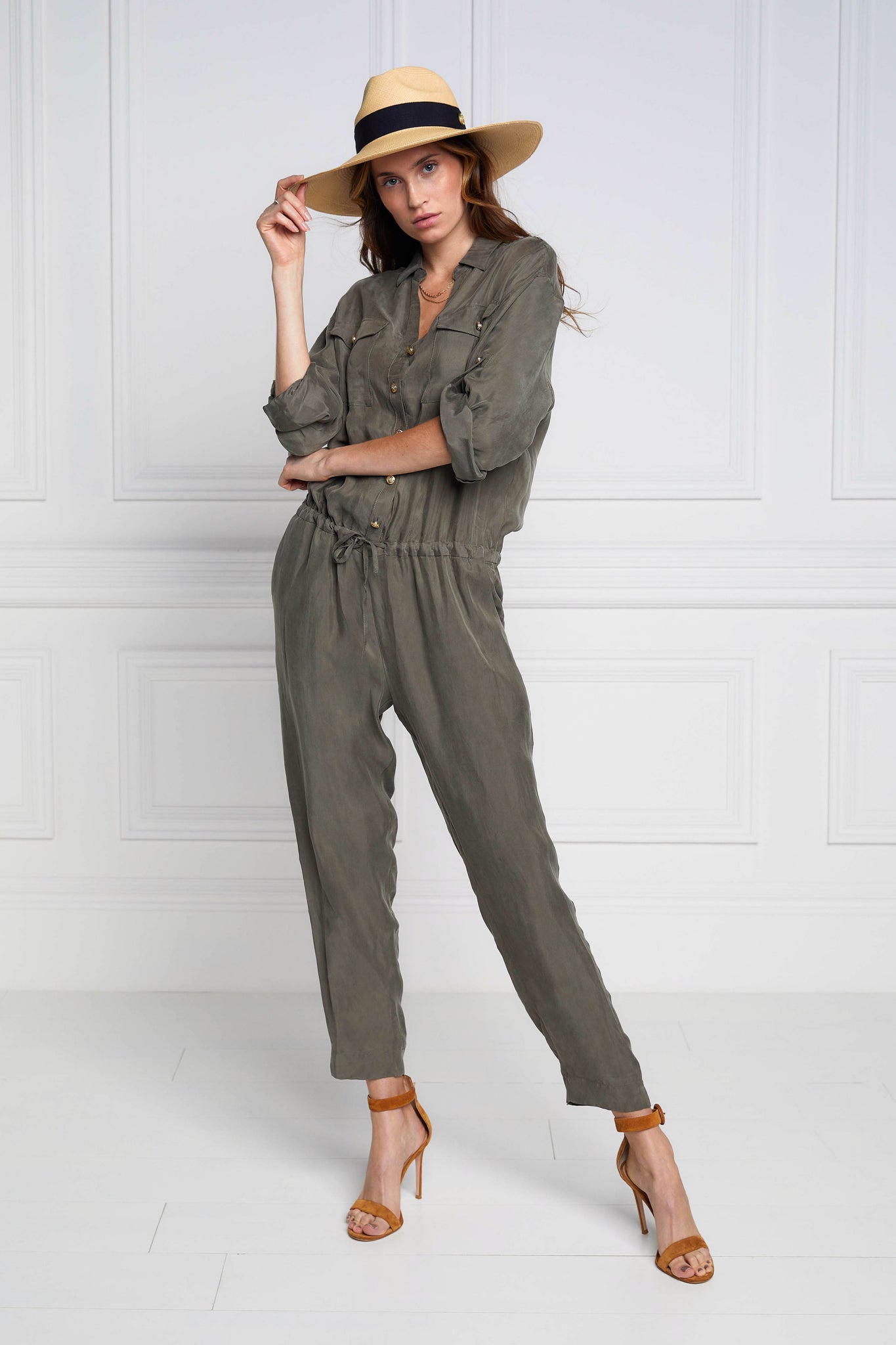 Military Jumpsuit (Khaki)