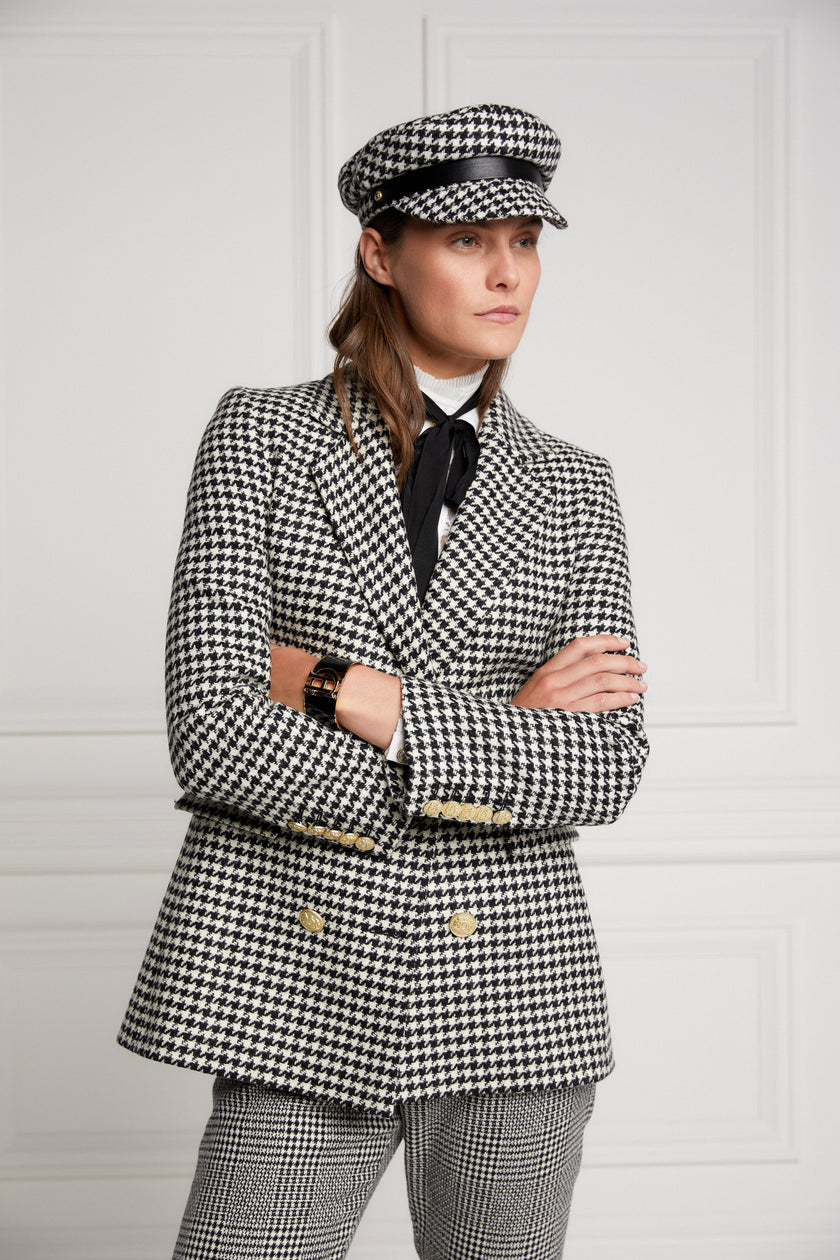 Bretton Hat (Houndstooth)