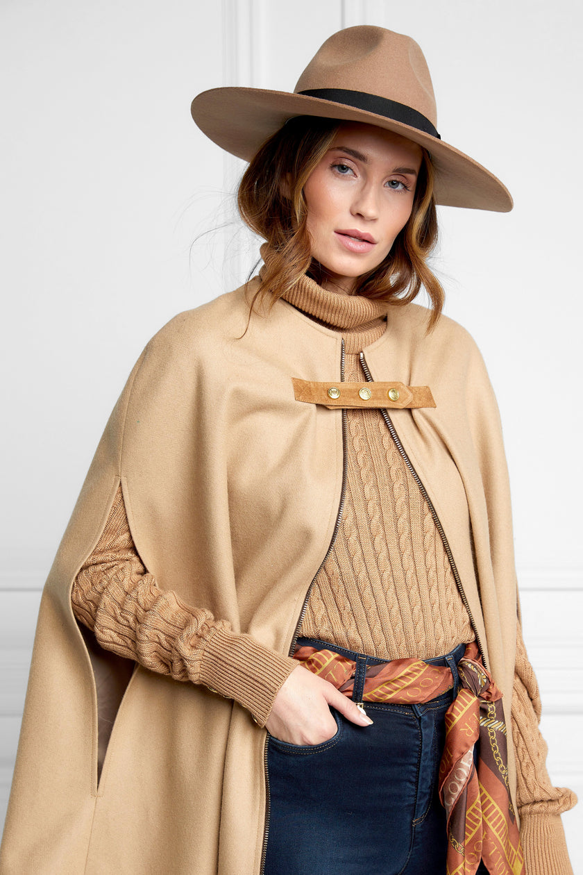 The Jessica Wool Hat (Taupe)